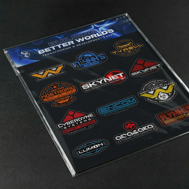 Future Industries Geek Sticker Set