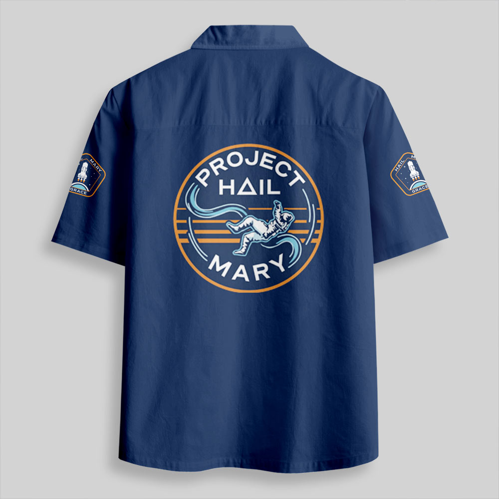 Hail Mary Flight Button Up Pocket Shirt