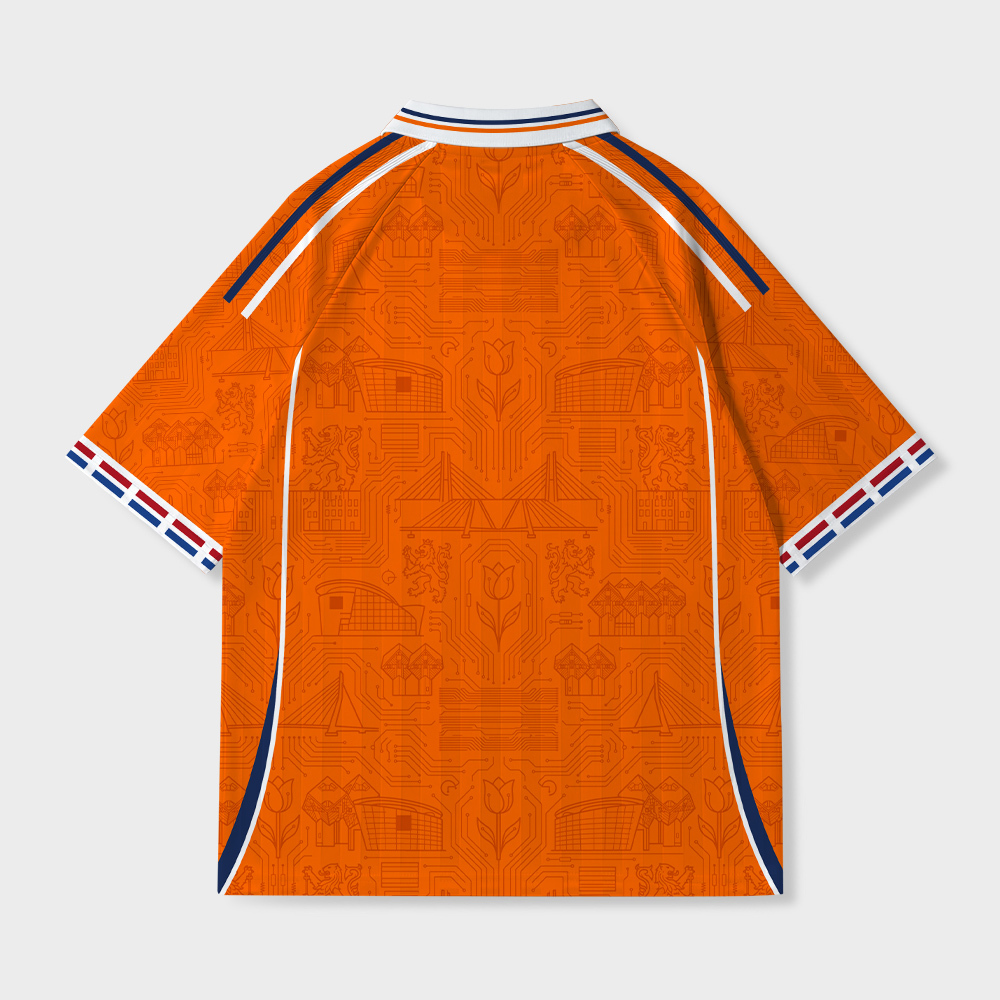Digital Oranje Geek Football Jersey