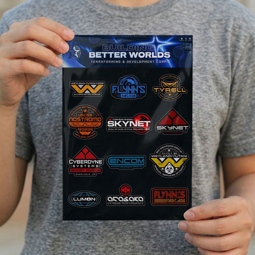 Future Industries Geek Sticker Set