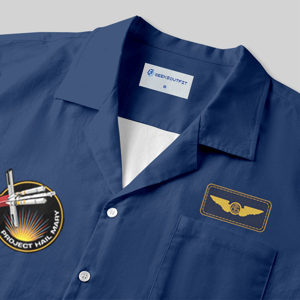Hail Mary Flight Button Up Pocket Shirt