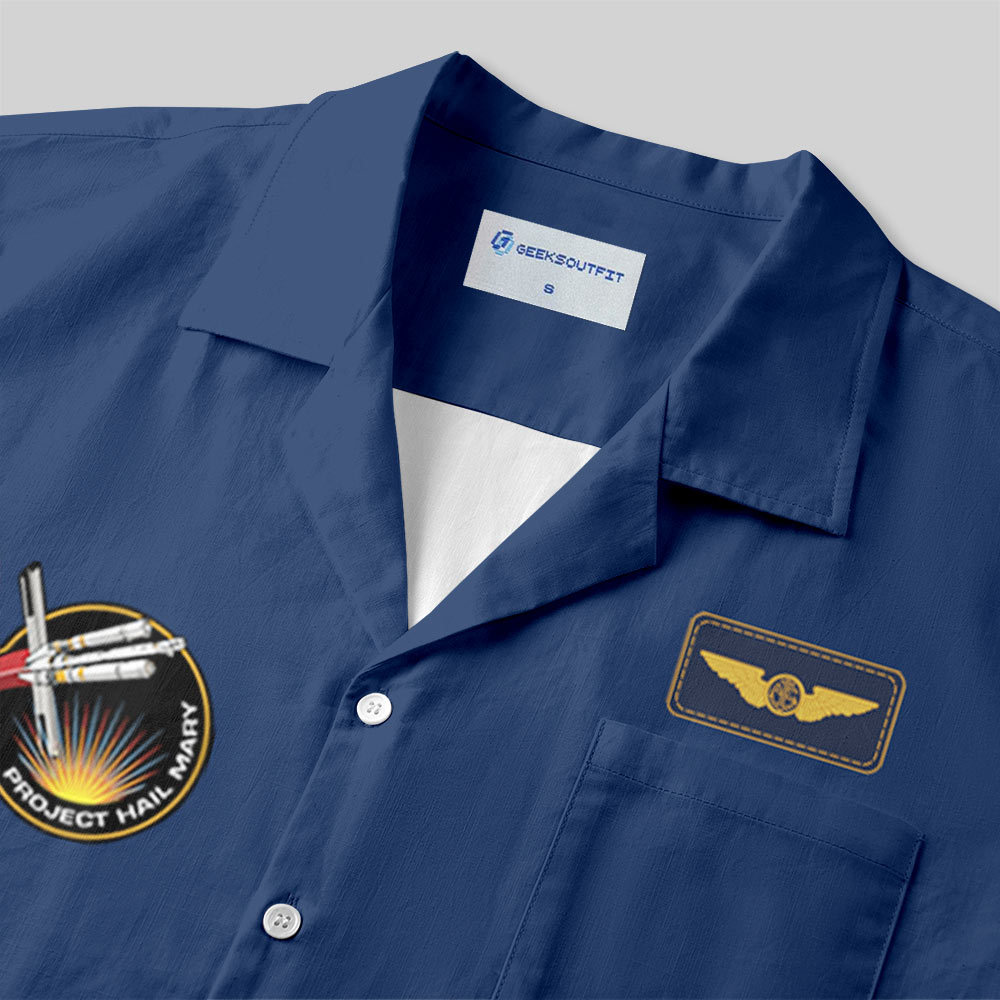 Hail Mary Flight Button Up Pocket Shirt
