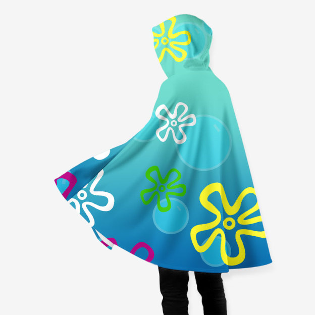 Underwater Beach Flannel Cloak
