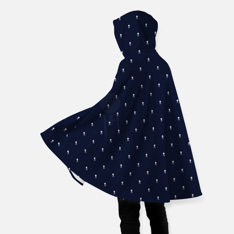 USS Enterpris Icon Flannel Cloak