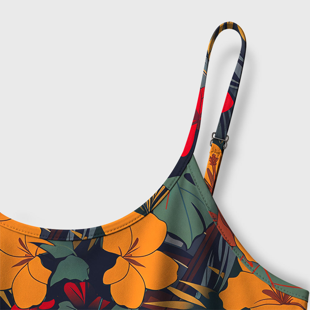 Chewie Flowers and Trees From Geek A-Line Cami Dress