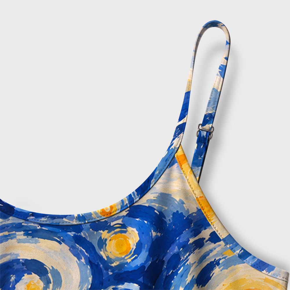 The Galaxy's Don't Panic Geek A-Line Cami Dress