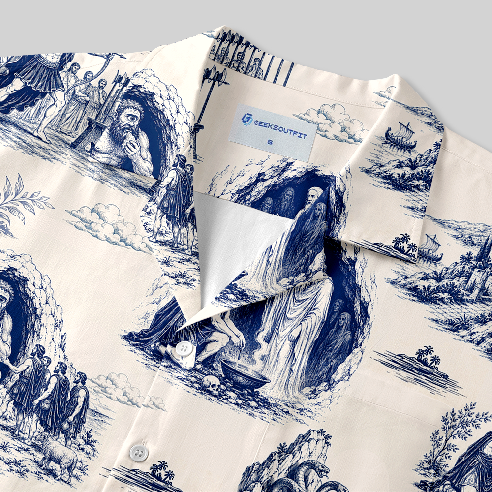 Mythic Voyage Button Up Pocket Shirt