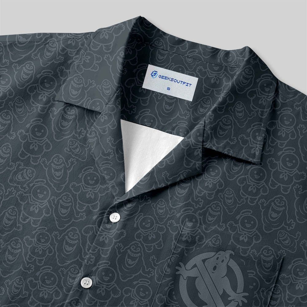 Subtle Phantom Outline Series Button Up Pocket Shirt