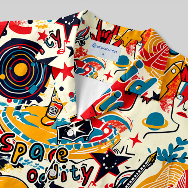Space Oddity Button Up Pocket Shirt