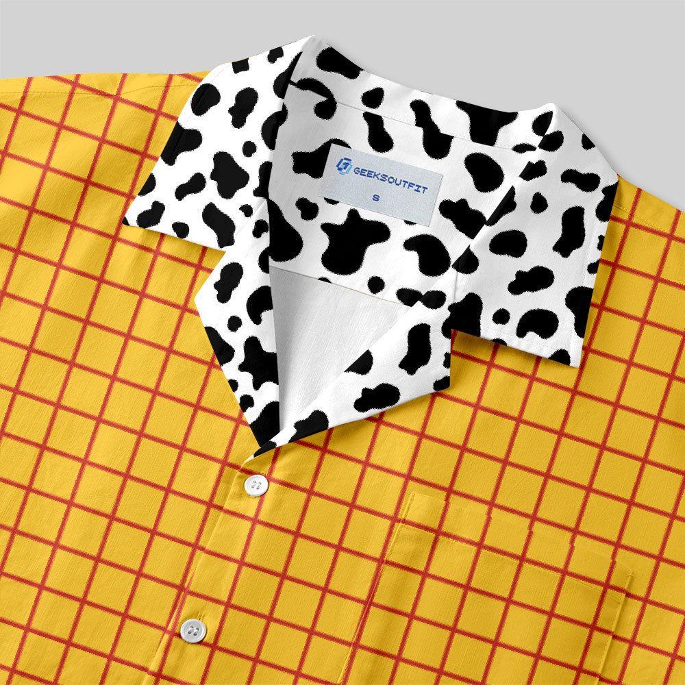 Woody Funny Button Up Pocket Shirt
