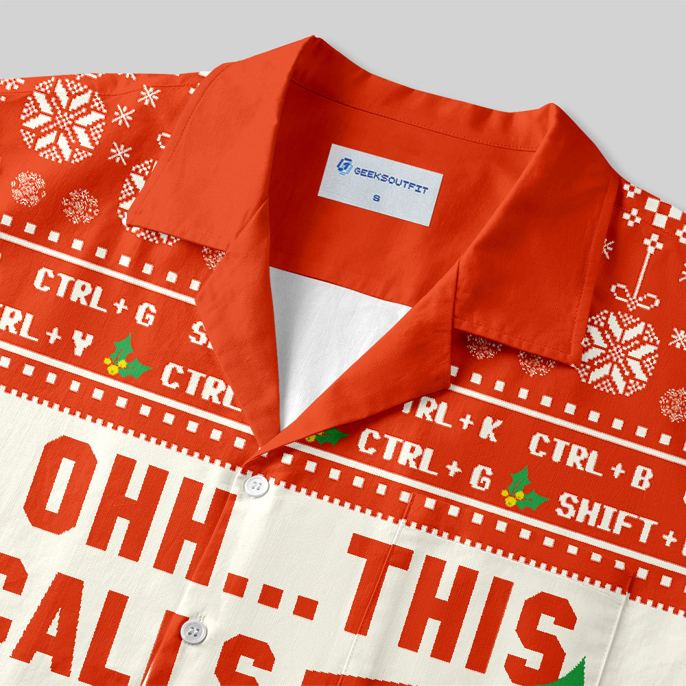 Ohh This Calls for a Powerpoint Button Up Pocket Shirt