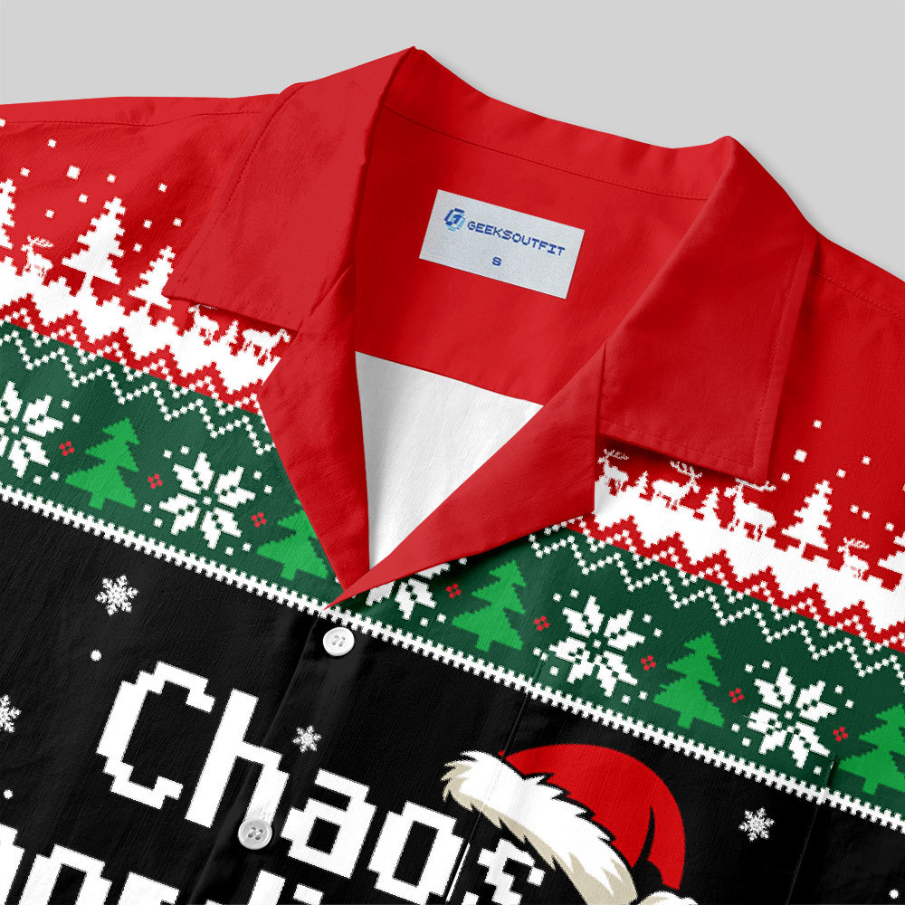 Chaos Coordinator Button Up Pocket Shirt