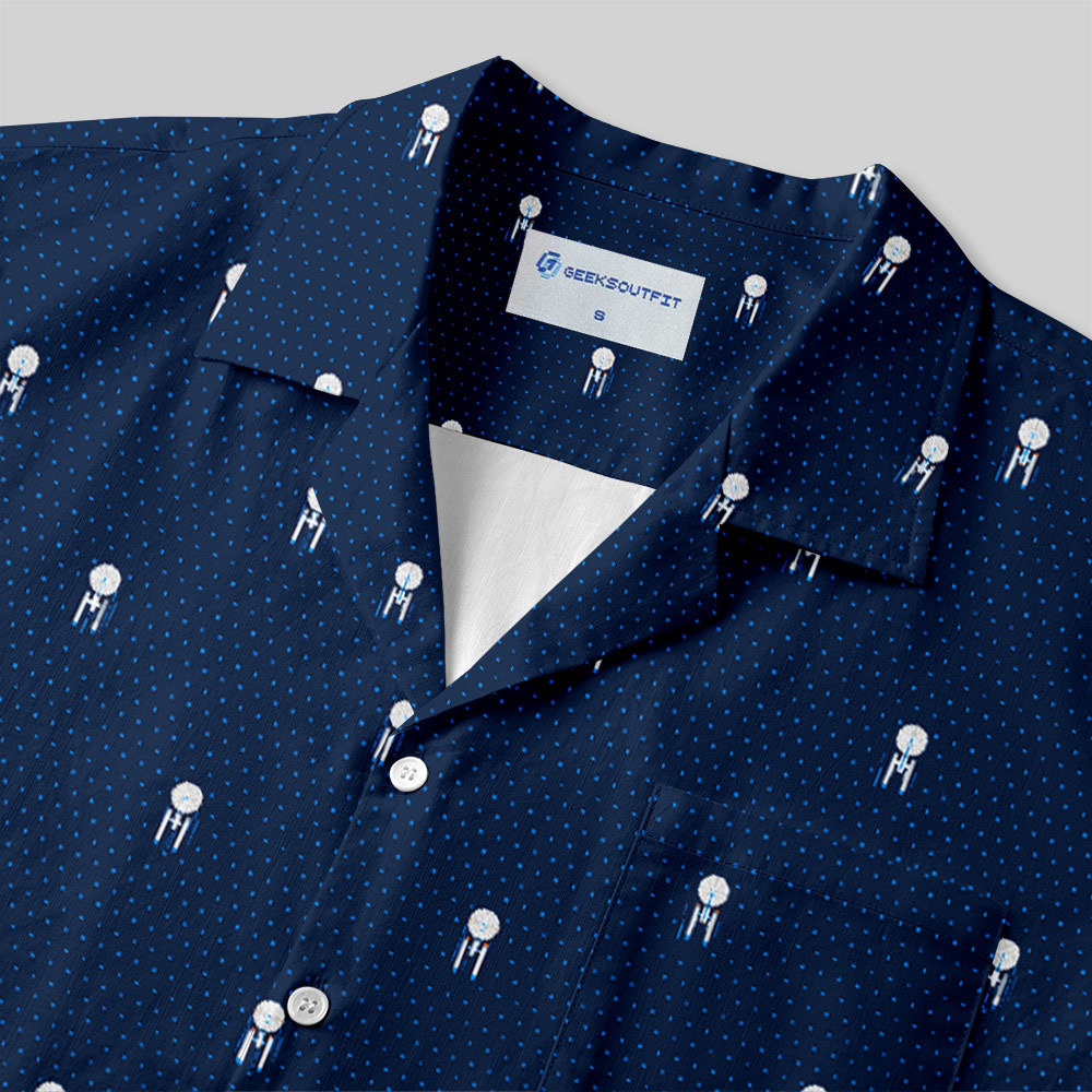 USS Enterpris Icon Button Up Pocket Shirt