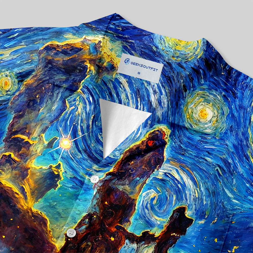 Stellar Dreams Button Up Pocket Shirt