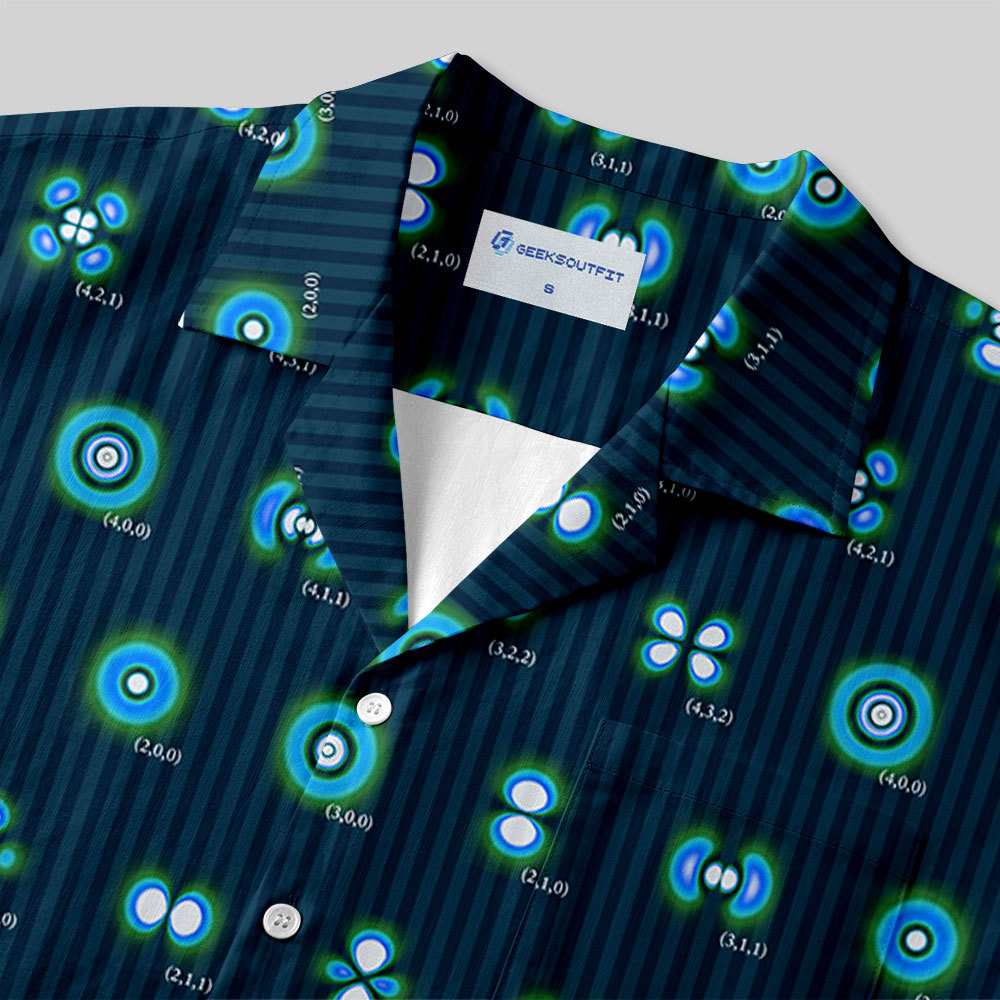 Electron Cloud Button Up Pocket Shirt