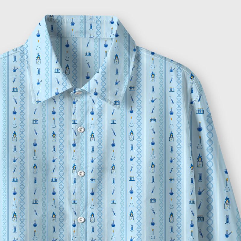 Chemistry Chic Geek Long-Sleeved Shirt