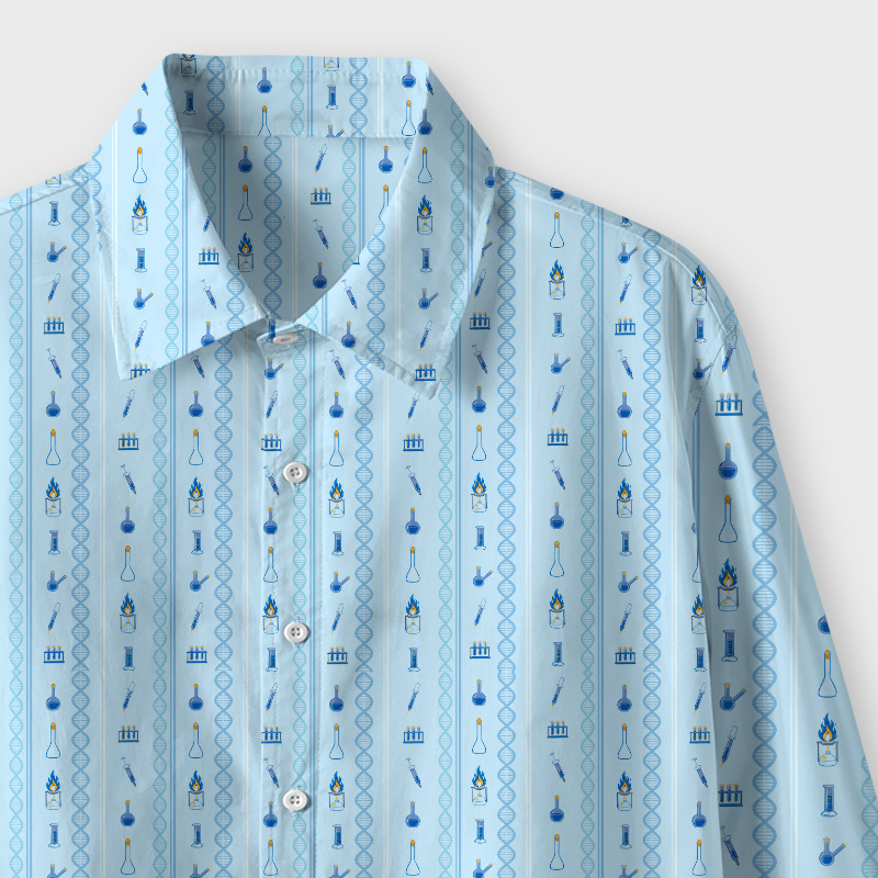 Chemistry Chic Geek Long-Sleeved Shirt