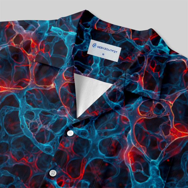 Neural Network Button Up Pocket Shirt