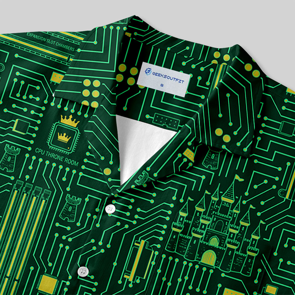 Circuit Castle Button Up Pocket Shirt