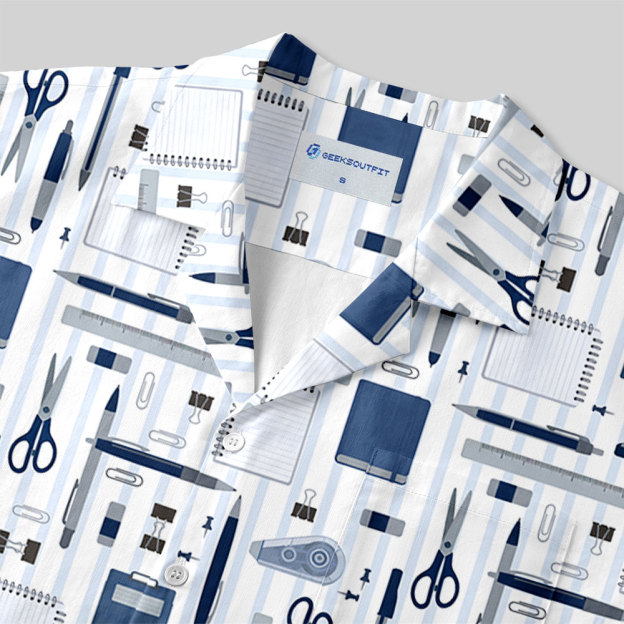 Work Mode Button Up Pocket Shirt