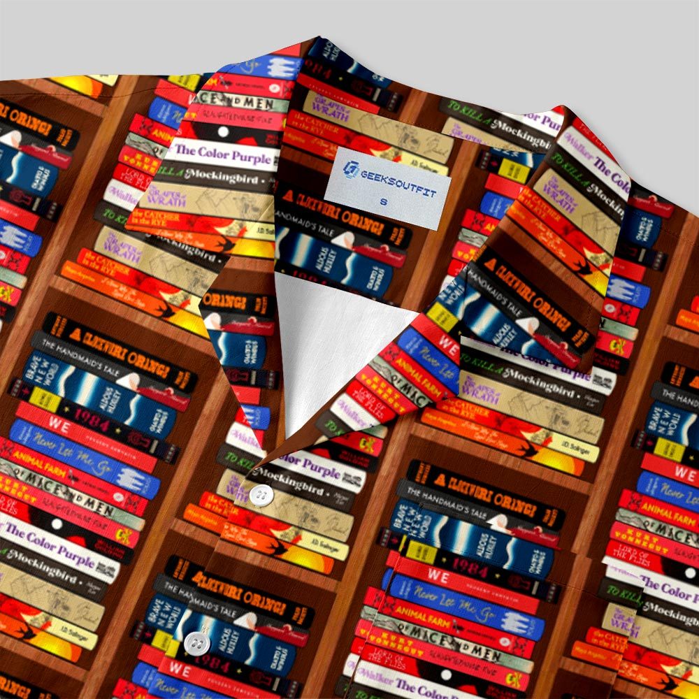 Dystopian Classics Button Up Pocket Shirt