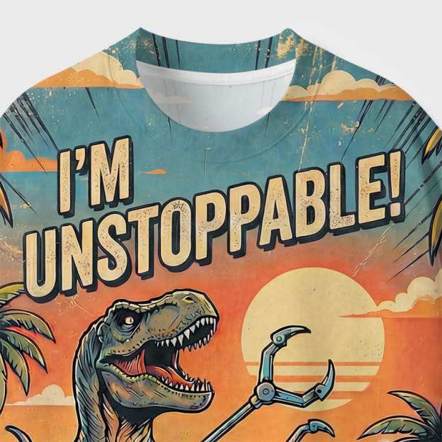 I'm Unstoppable Geek All-Over Print T-Shirt