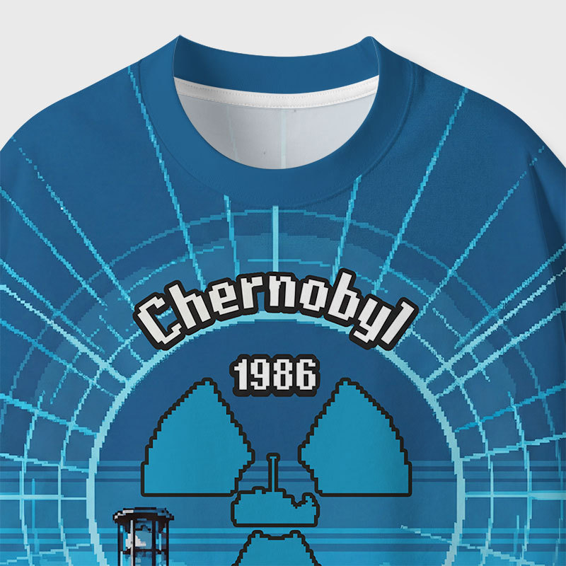 Chernobyl 1986 Geek All-Over Print T-Shirt
