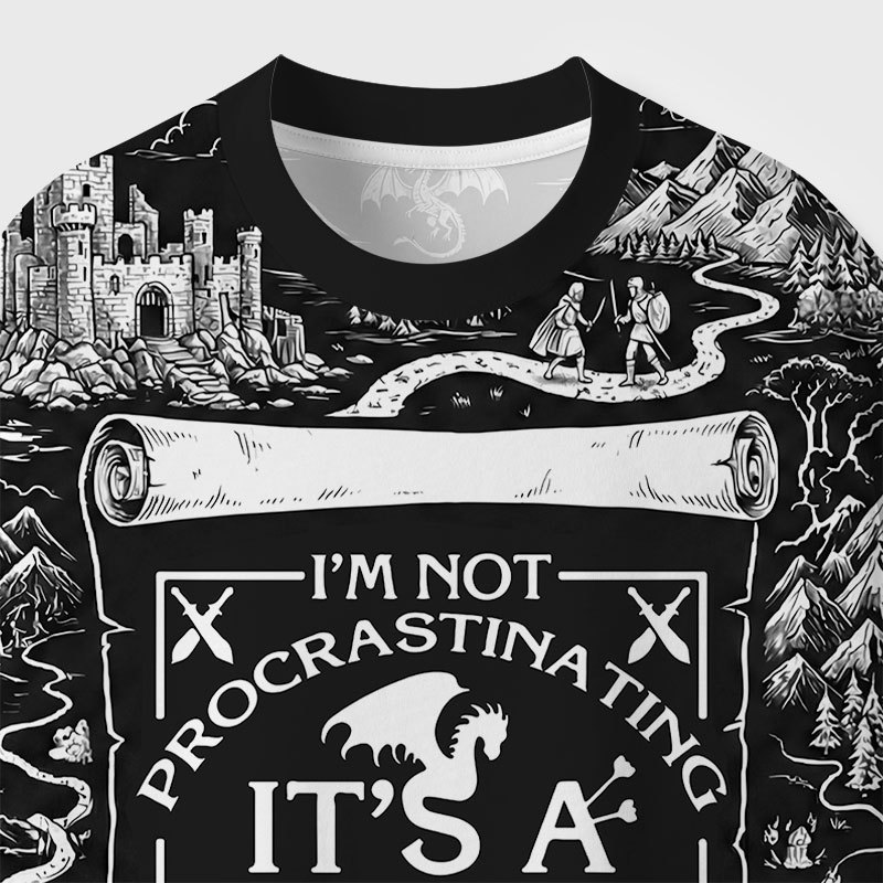 I'm Doing Side Quests Geek All-Over Print T-Shirt