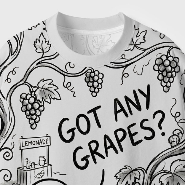 Got Any Grapes Geek All-Over Print T-Shirt