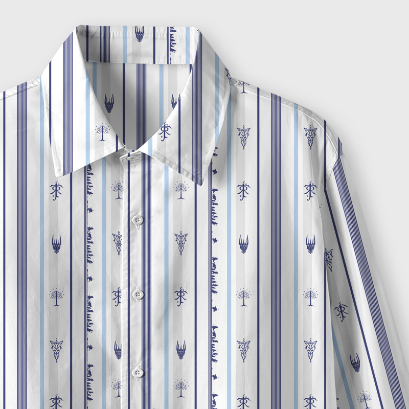 Echoes of Middle‑earth Geek Long-Sleeved Shirt