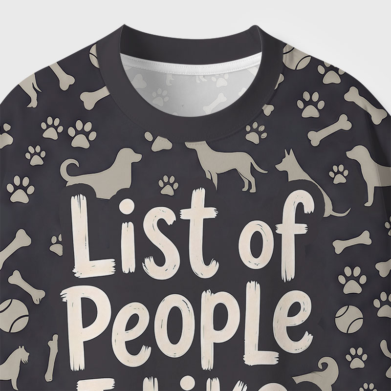 Dog Over People Club Geek All-Over Print T-Shirt