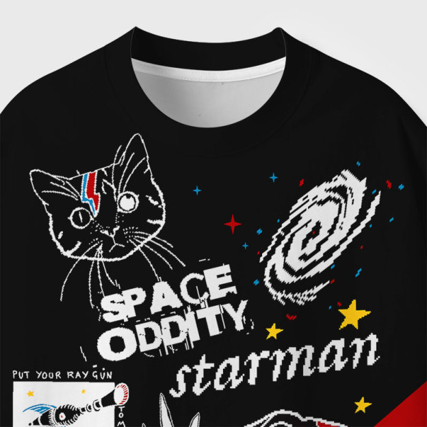Starman Geek All-Over Print T-Shirt