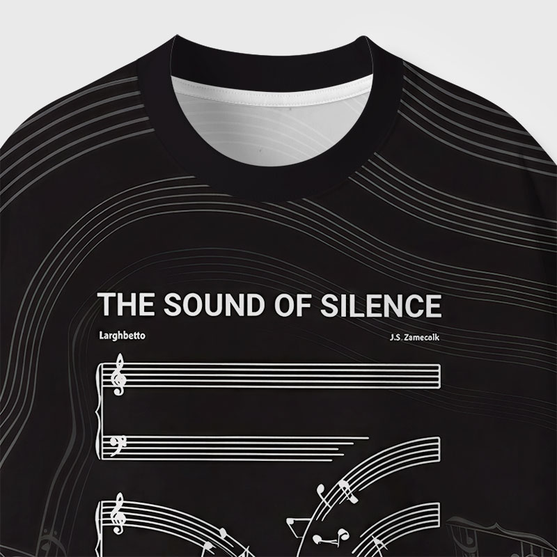 The Sound Of Silence Geek All-Over Print T-Shirt