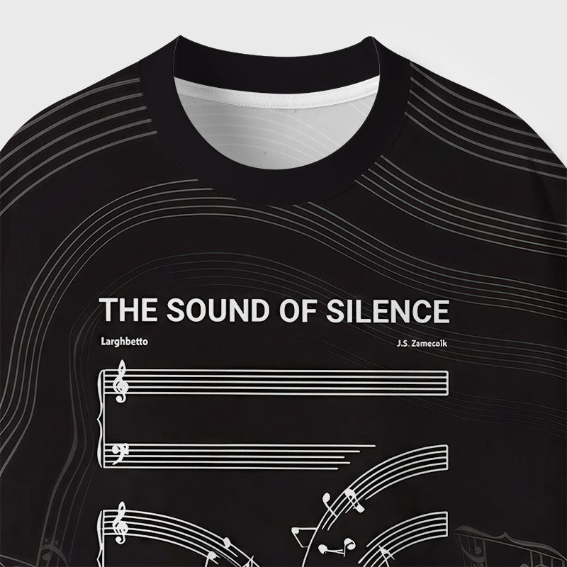 The Sound Of Silence Geek All-Over Print T-Shirt