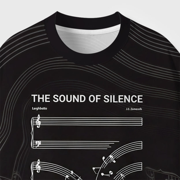 The Sound Of Silence Geek All-Over Print T-Shirt