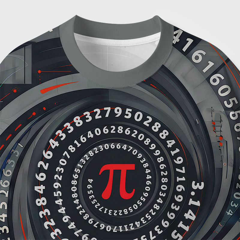 Pi Science Geek All-Over Print T-Shirt