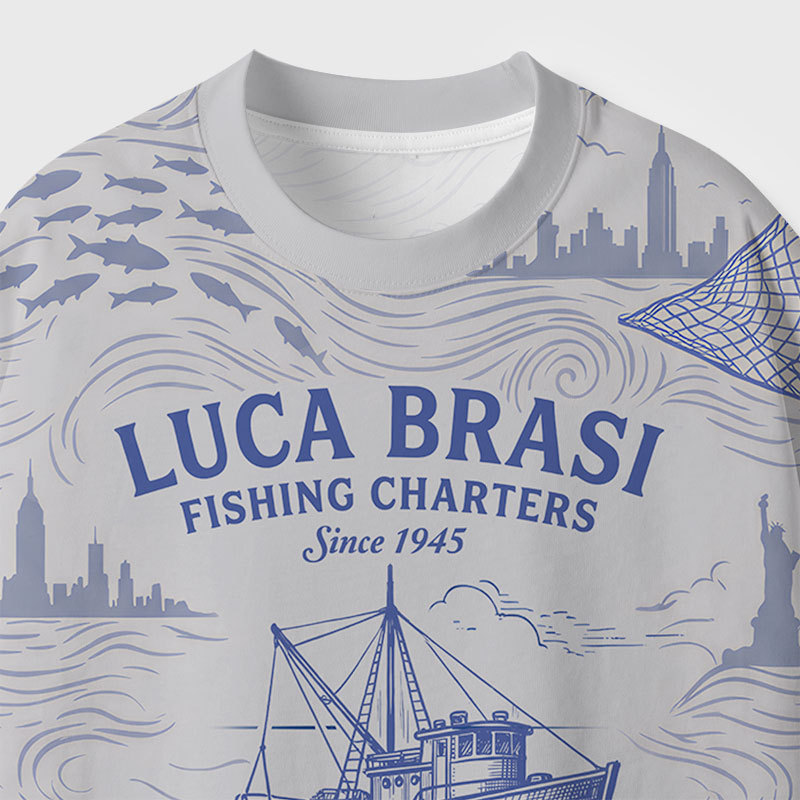 Luca Brasi Geek All-Over Print T-Shirt