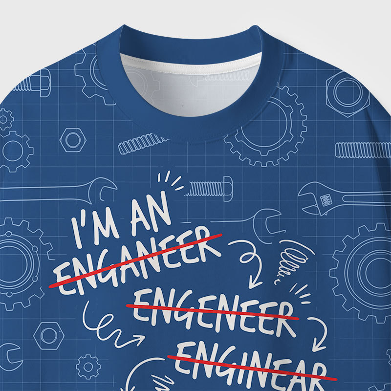 I'm Good With Math Geek All-Over Print T-Shirt