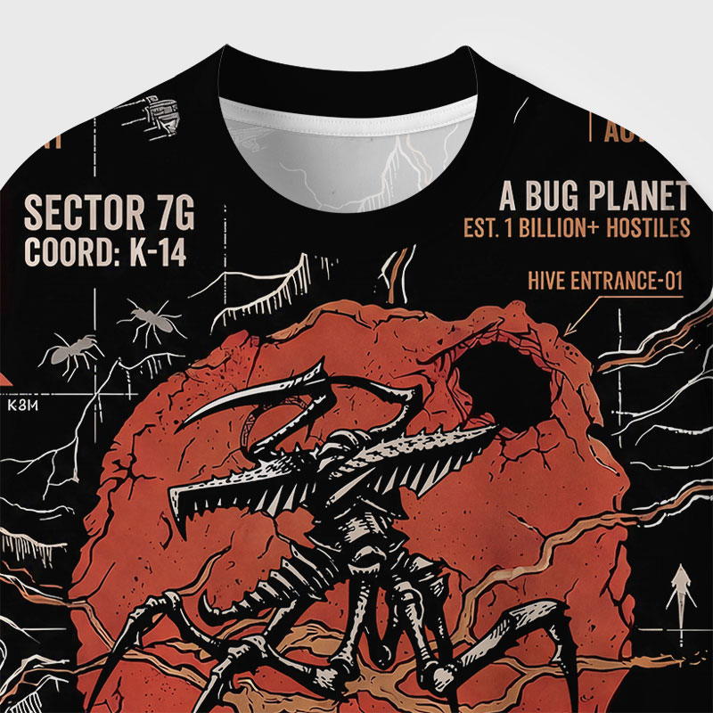 Klendathu Geek All-Over Print T-Shirt