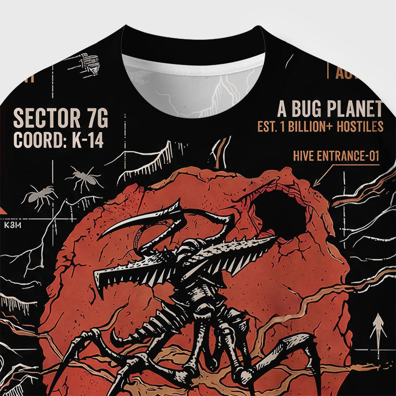 Klendathu Geek All-Over Print T-Shirt