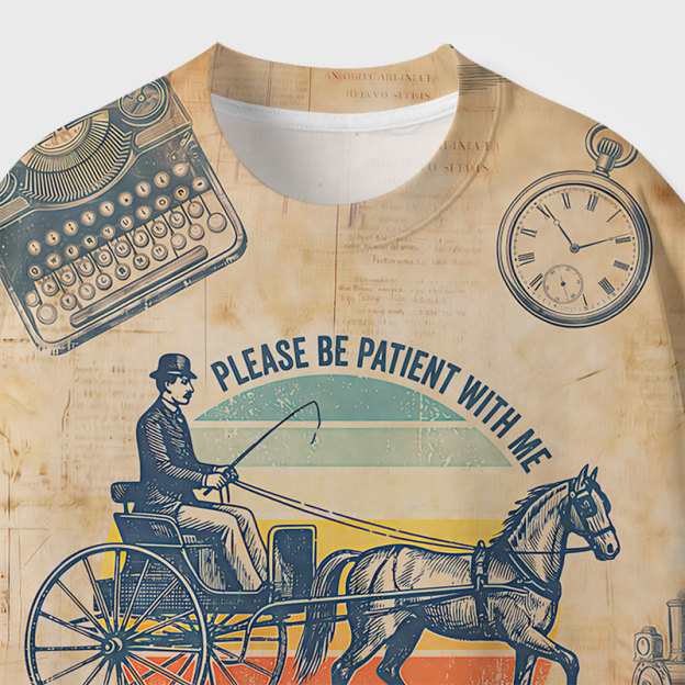 Im From The 1900s Geek All-Over Print T-Shirt