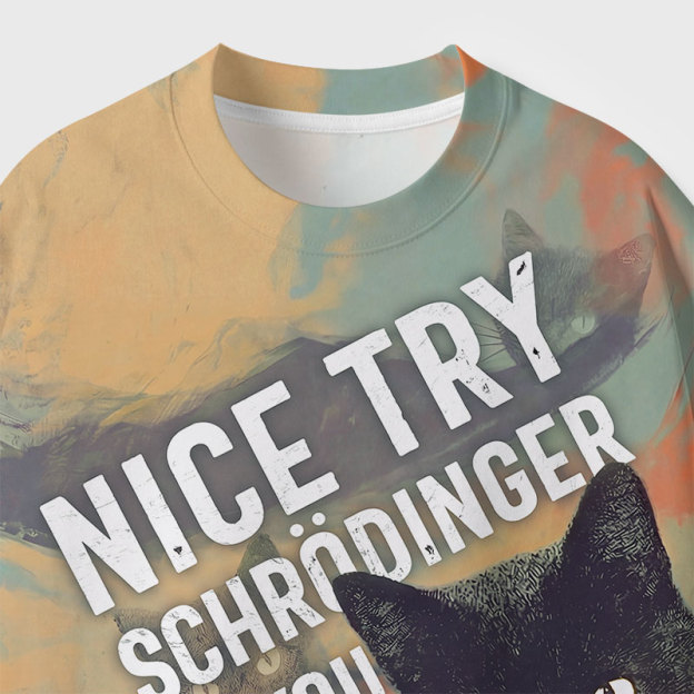 Nice Try Geek All-Over Print T-Shirt