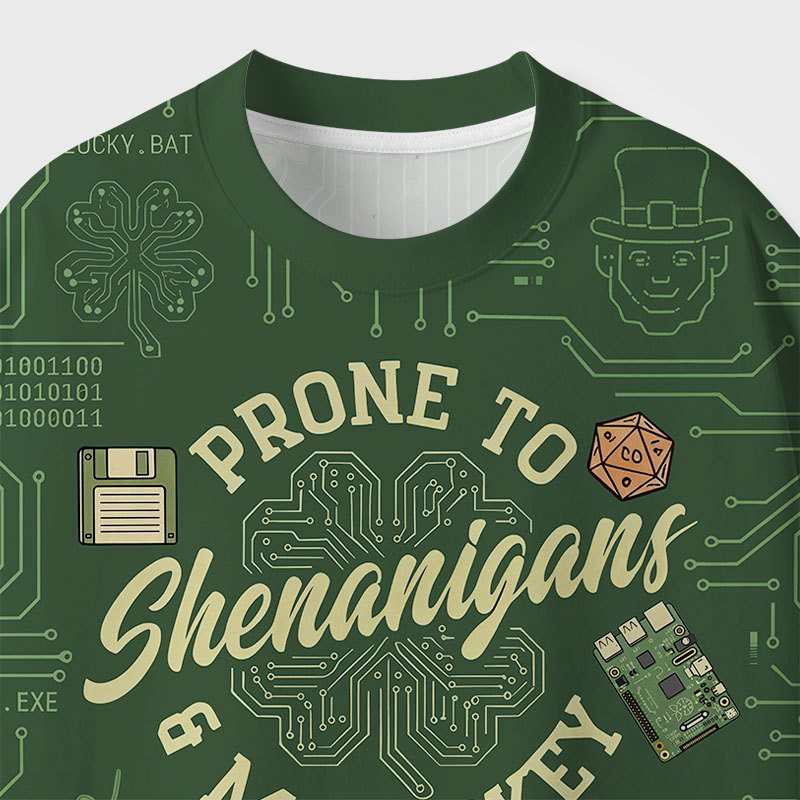 Shenanigans Geek All-Over Print T-Shirt