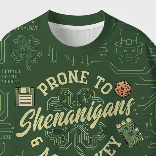 Shenanigans Geek All-Over Print T-Shirt