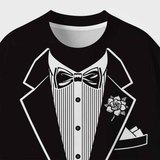 Lazy Gentleman Geek Eco Oversized Graphic Tees