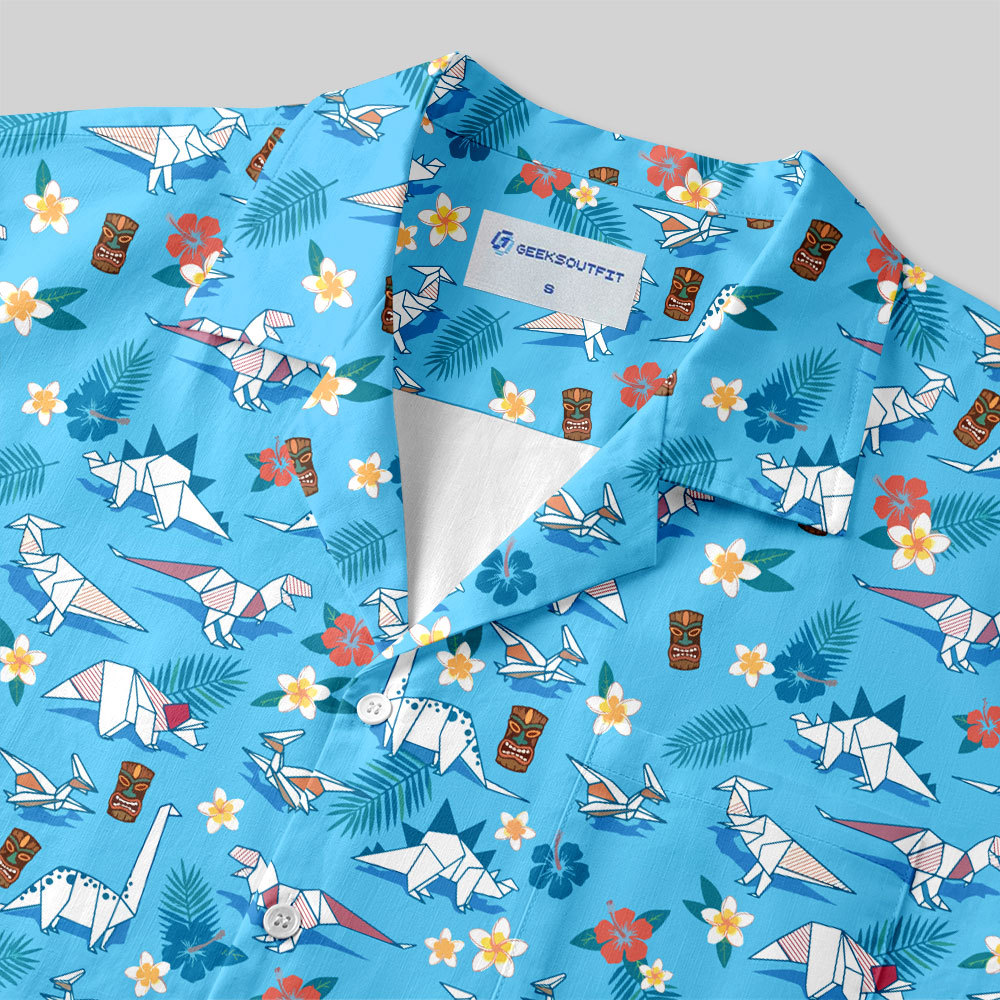 Paper Holiday Button Up Pocket Shirt