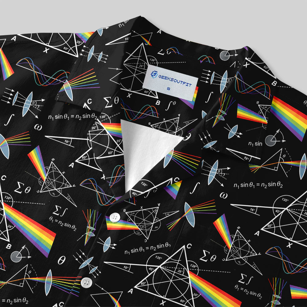 The Spectrum Vintage Scientific Illustration Button Up Pocket Shirt