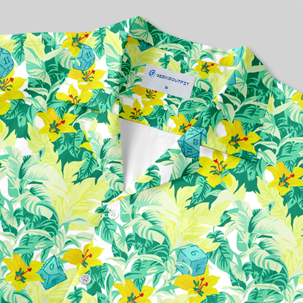 Tropical Quest Button Up Pocket Shirt
