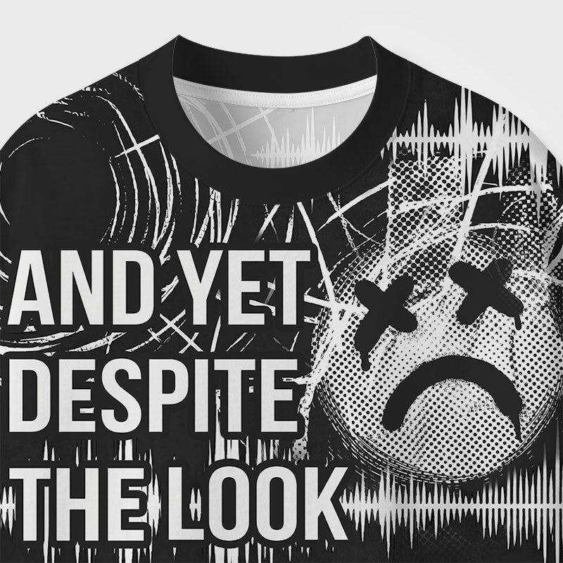 And Yet Geek Eco Oversized Graphic Tees