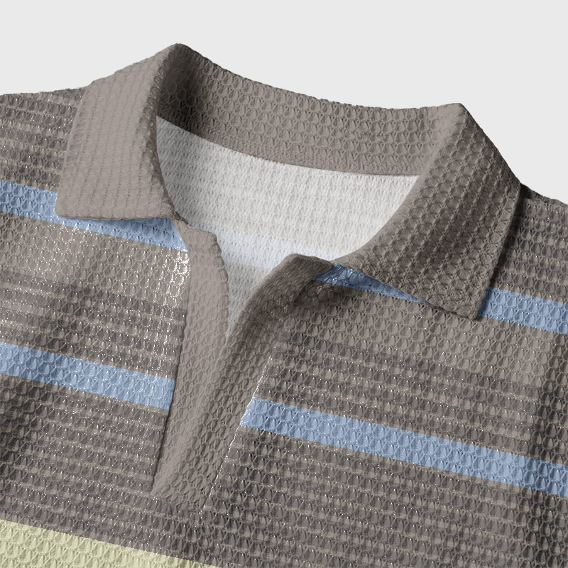 Ingen Wave Geek Crochet Polo Shirt